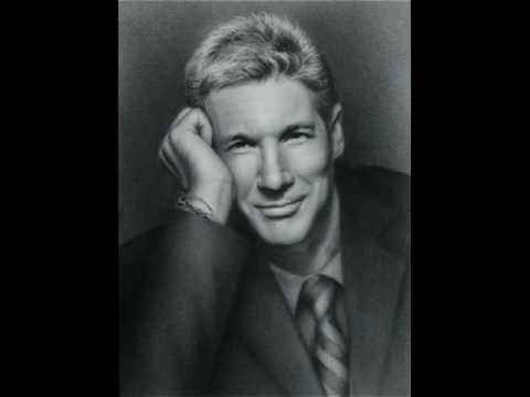 Richard Gere Portrait Drawing step by step