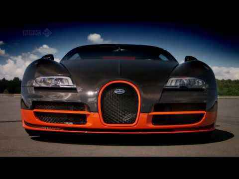 Bugatti Veyron SuperSport Top Gear Top Speed up to 431km/h