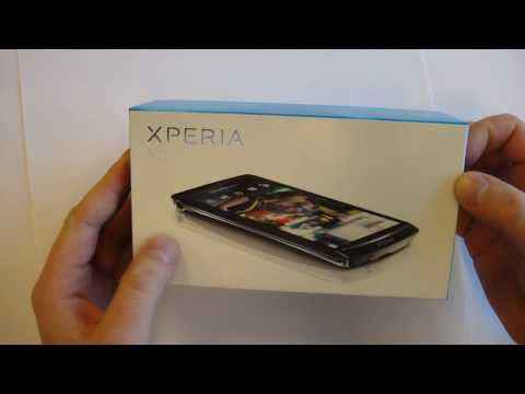 Sony Ericsson Xperia Arc unboxing (rus)